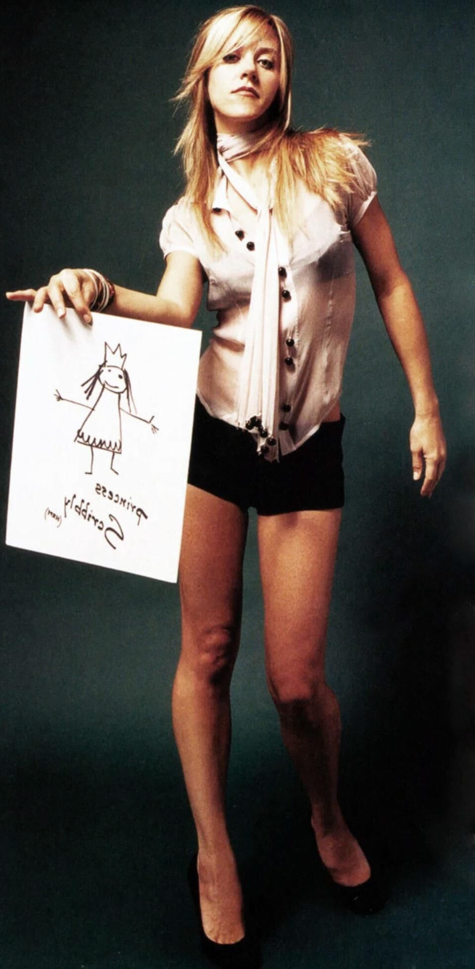 Nude US rock singer songwriter and musician Liz Phair