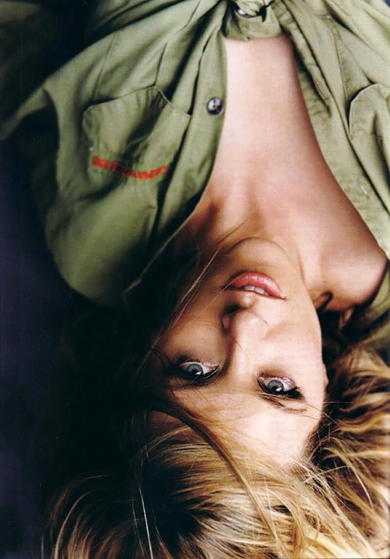 Nude US rock singer songwriter and musician Liz Phair