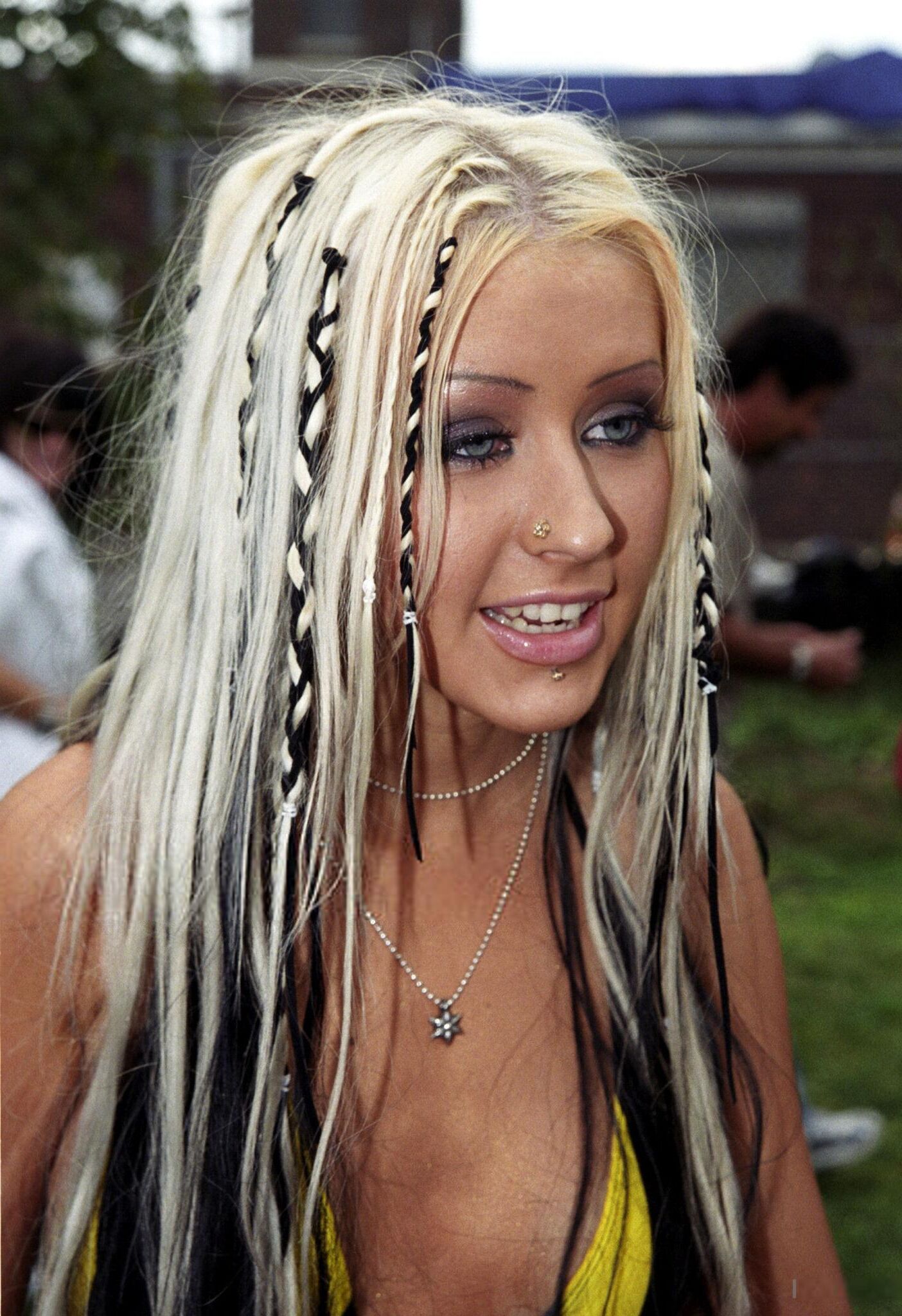 Christina Aguilera Hot Teasing Outfit