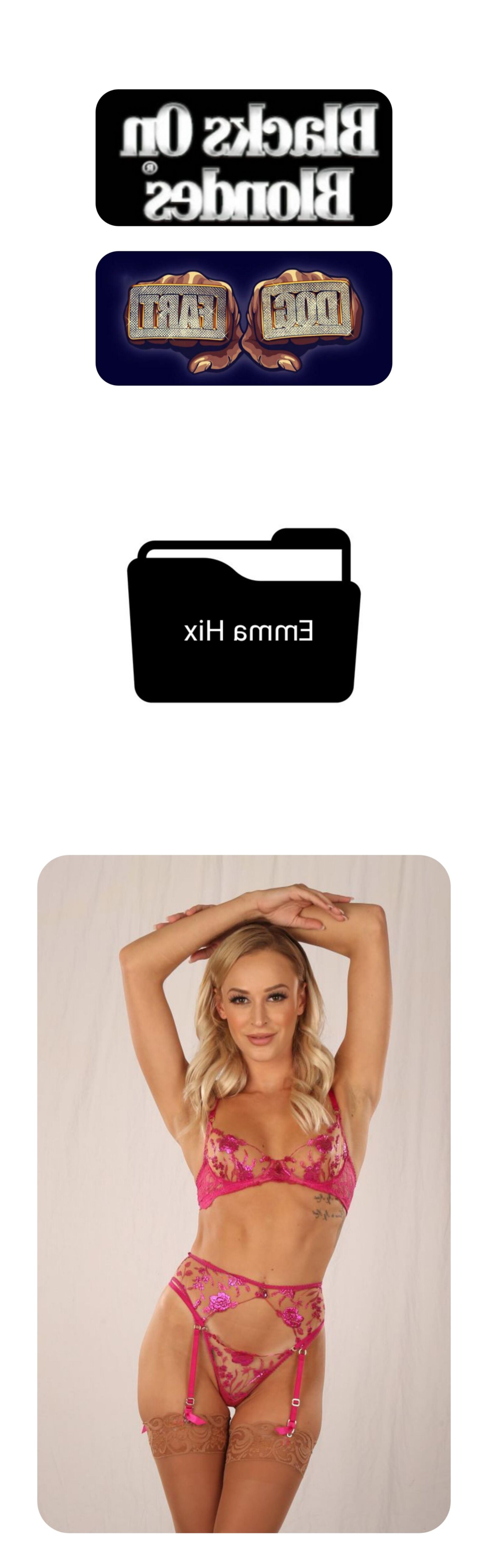 Emma hix_blacks на блондинках
