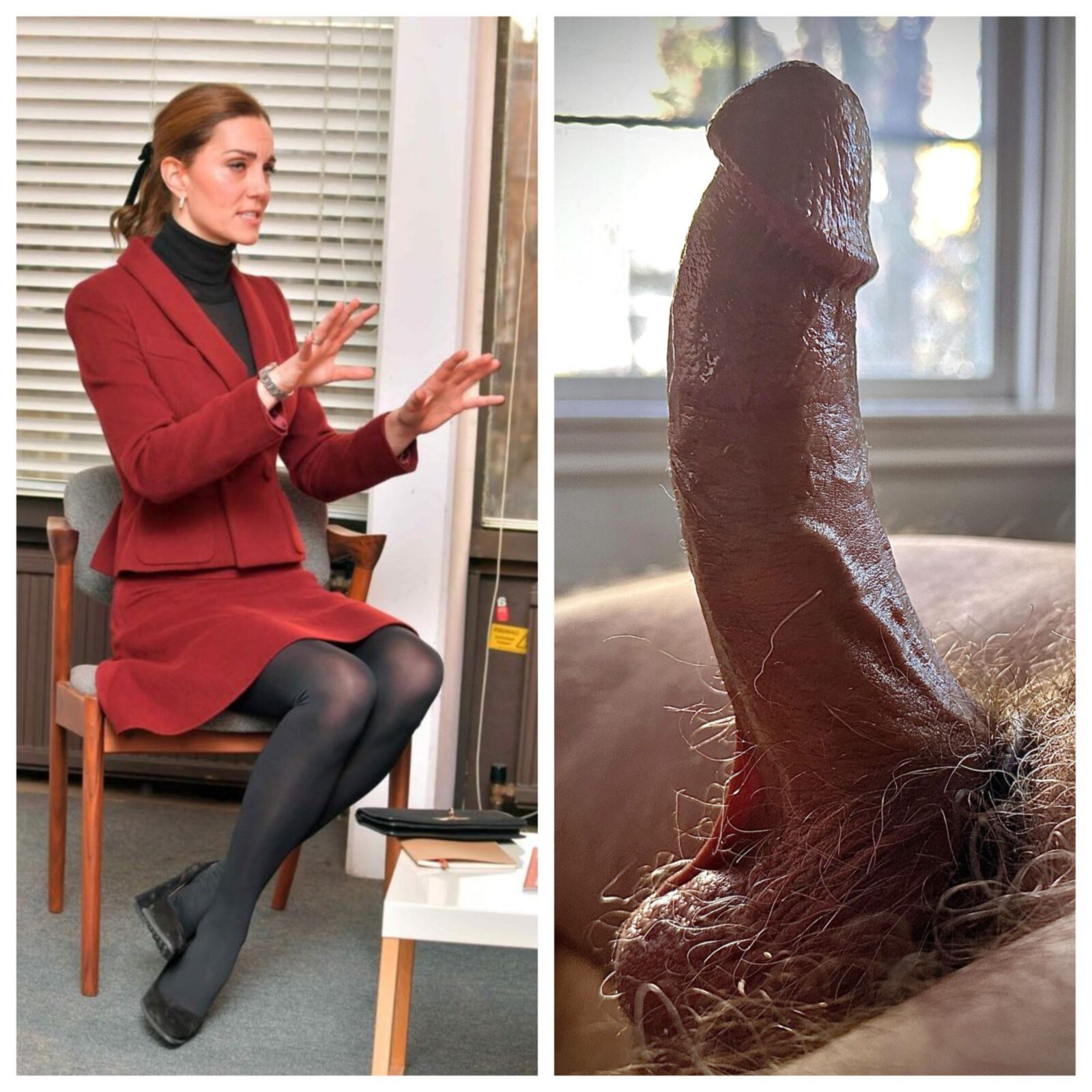 Kate loves it big and thick!