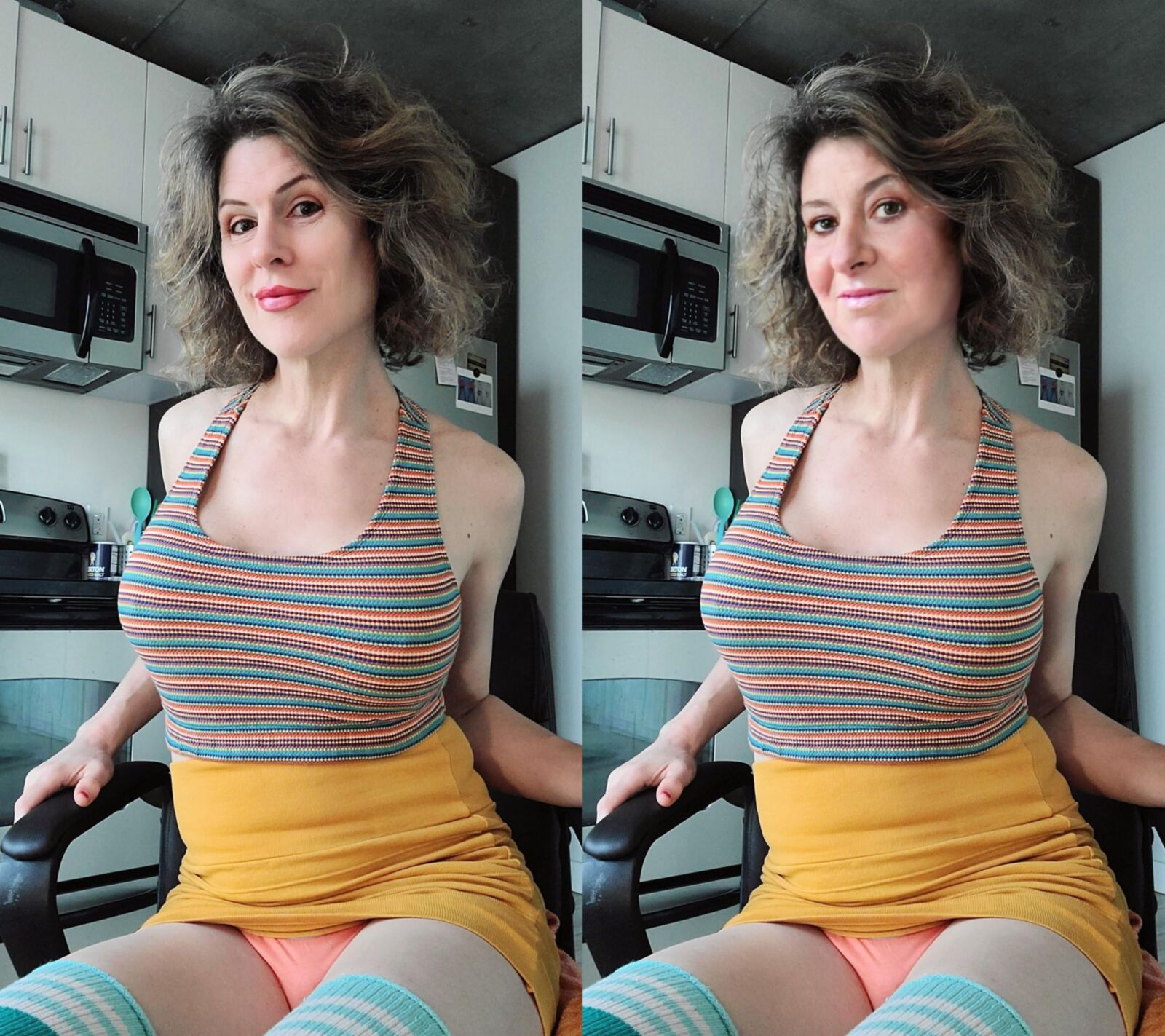 My Wife Jean Face Swap with Delia Delions 