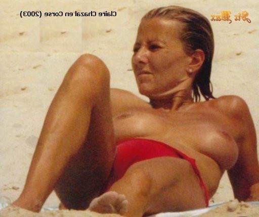 Claire Chazal, apresentadora e jornalista de notícias da televisão francesa