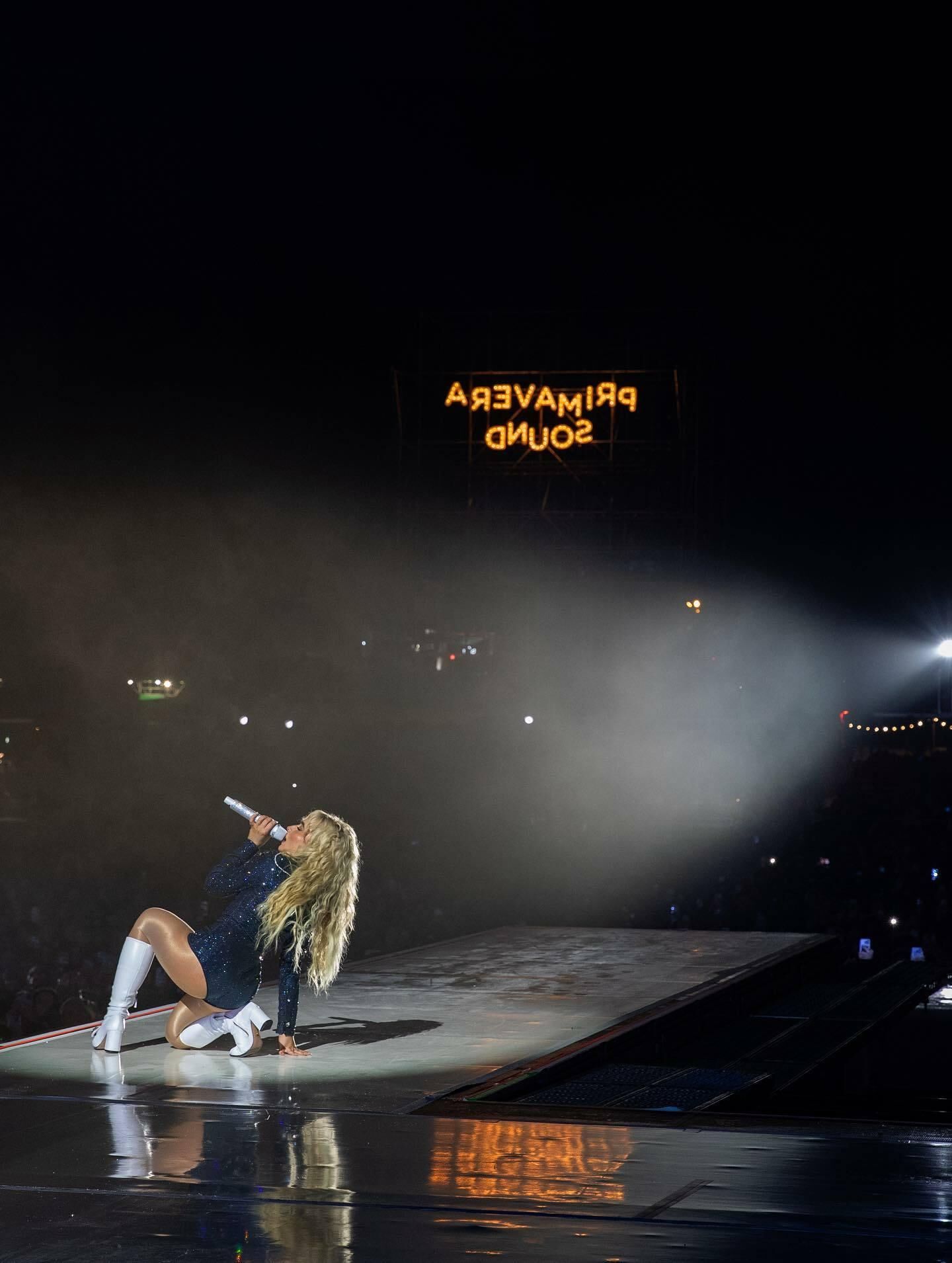 Sabrina Carpenter vu à Primavera Sound à Barcelone juin