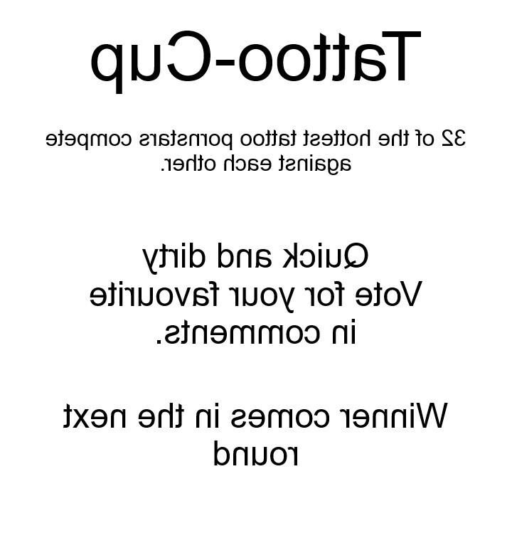 Tattoo Cup Round