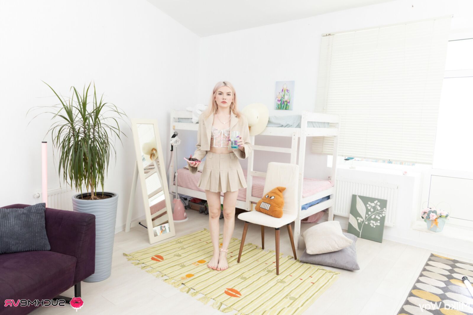Milka Way Yo Perfect Blonde Doll и ее навыки небесного секса