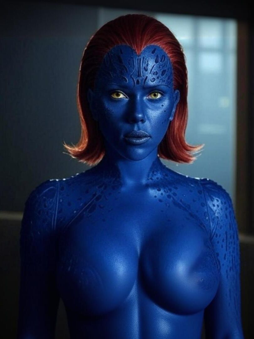 Scarlett Johansson Mystique A.I.