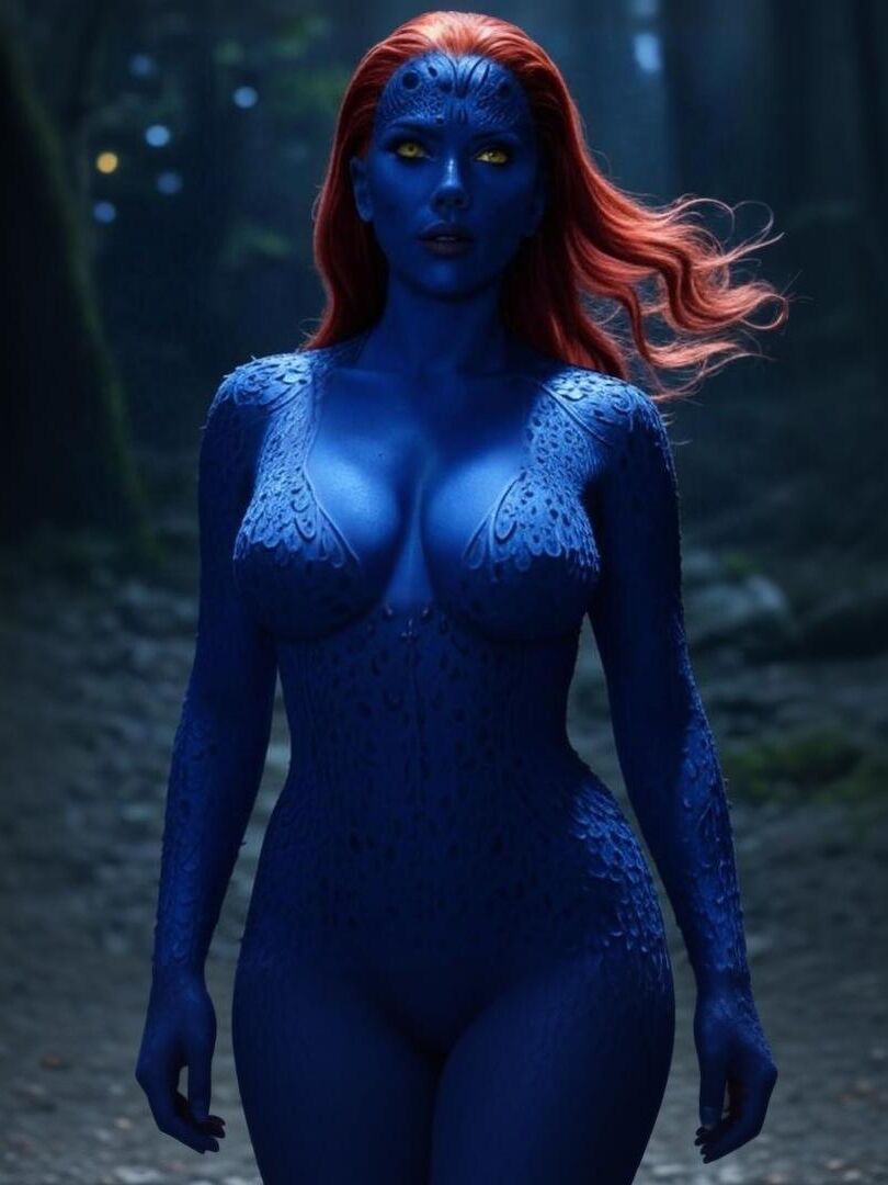 Scarlett Johansson Mystique A.I.