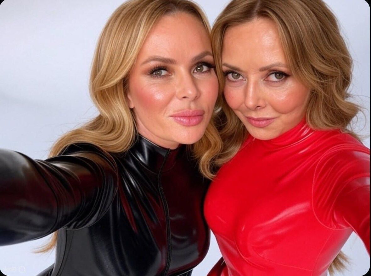 Carol Vorderman y Amanda Holden