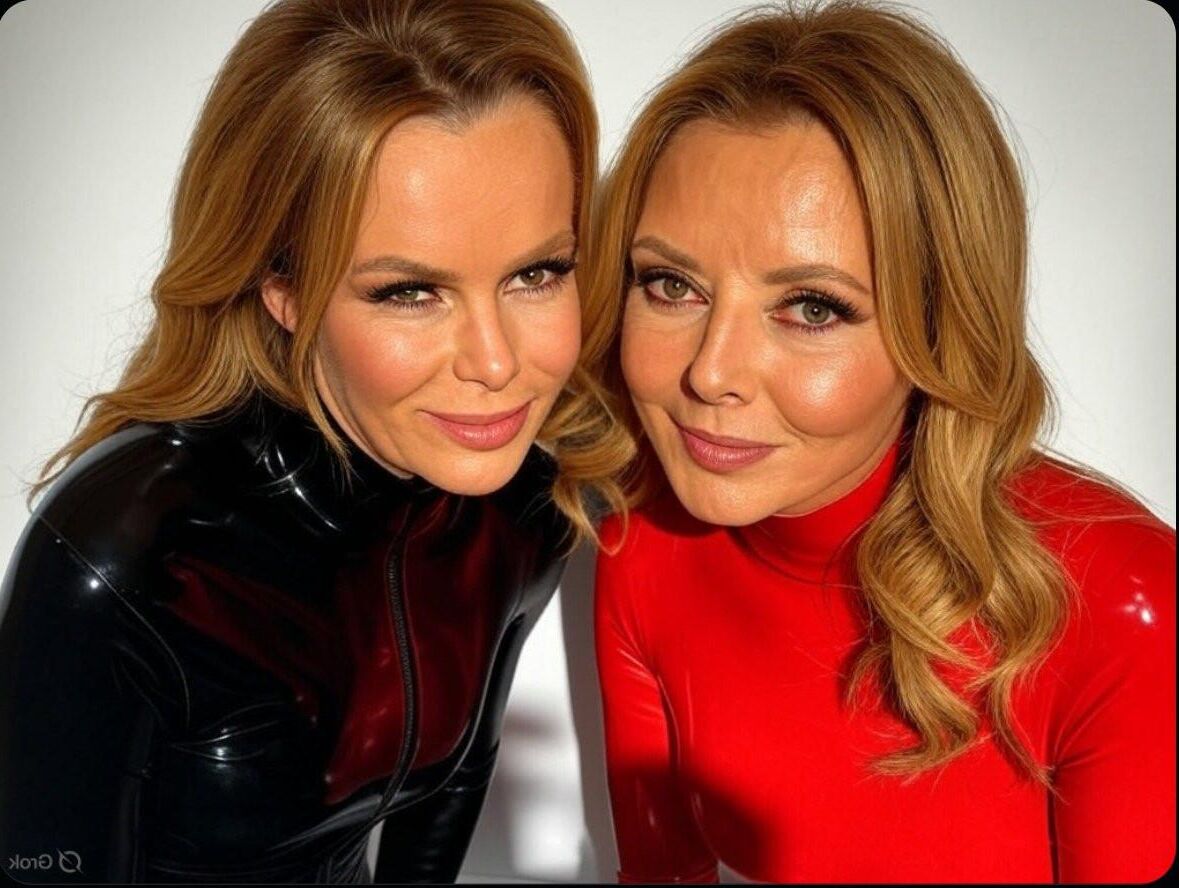 Carol Vorderman y Amanda Holden