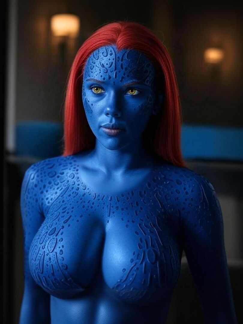 Scarlett Johansson Mystique A.I.