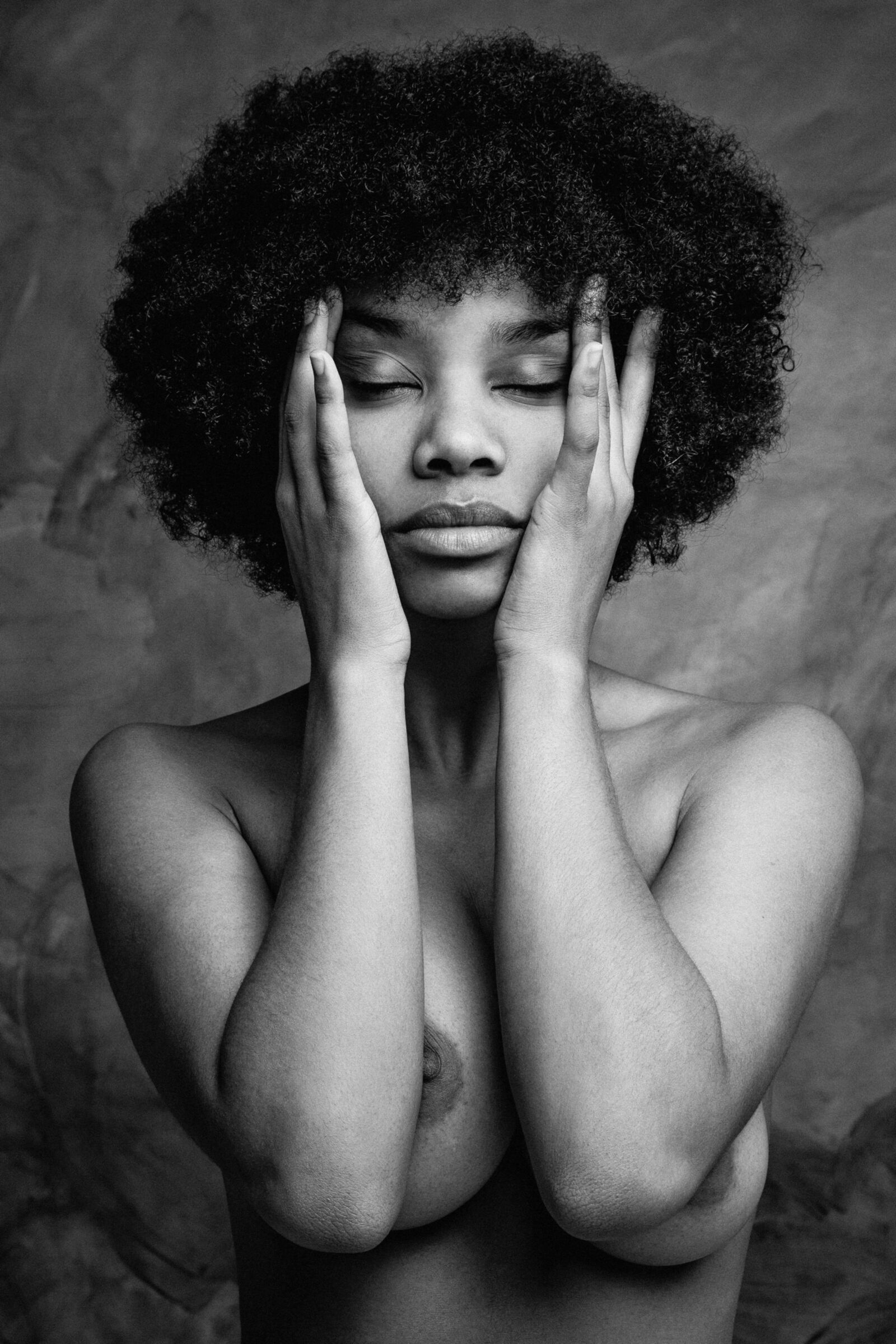 Nude Canadian film director and writer Nadia Louis Desmarchais