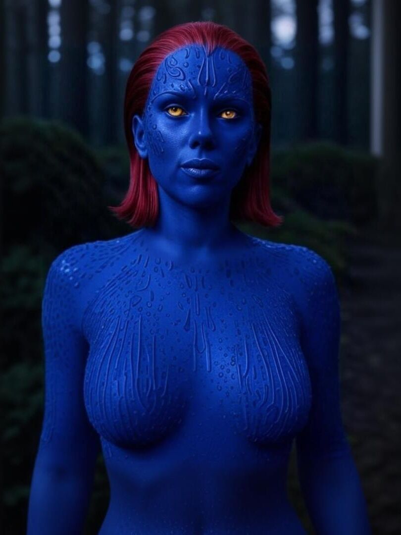 Scarlett Johansson Mystique A.I.