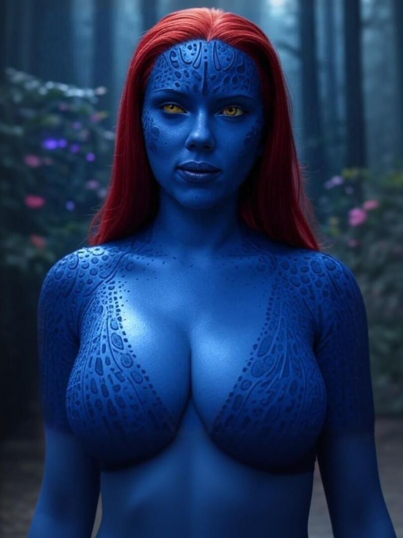 Scarlett Johansson Mystique A.I.