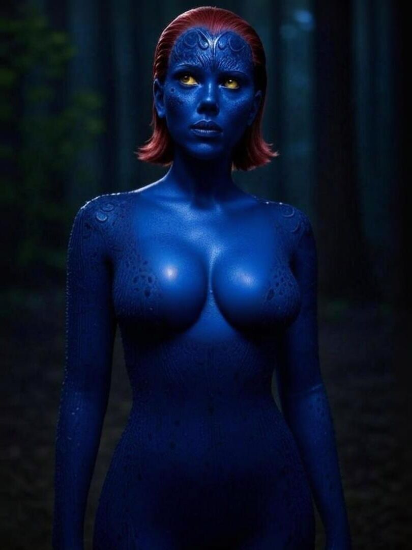 Scarlett Johansson Mystique A.I.