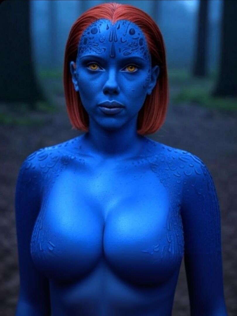 Scarlett Johansson Mystique A.I.