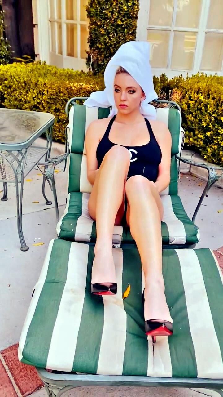 Pés Sydney Sweeney