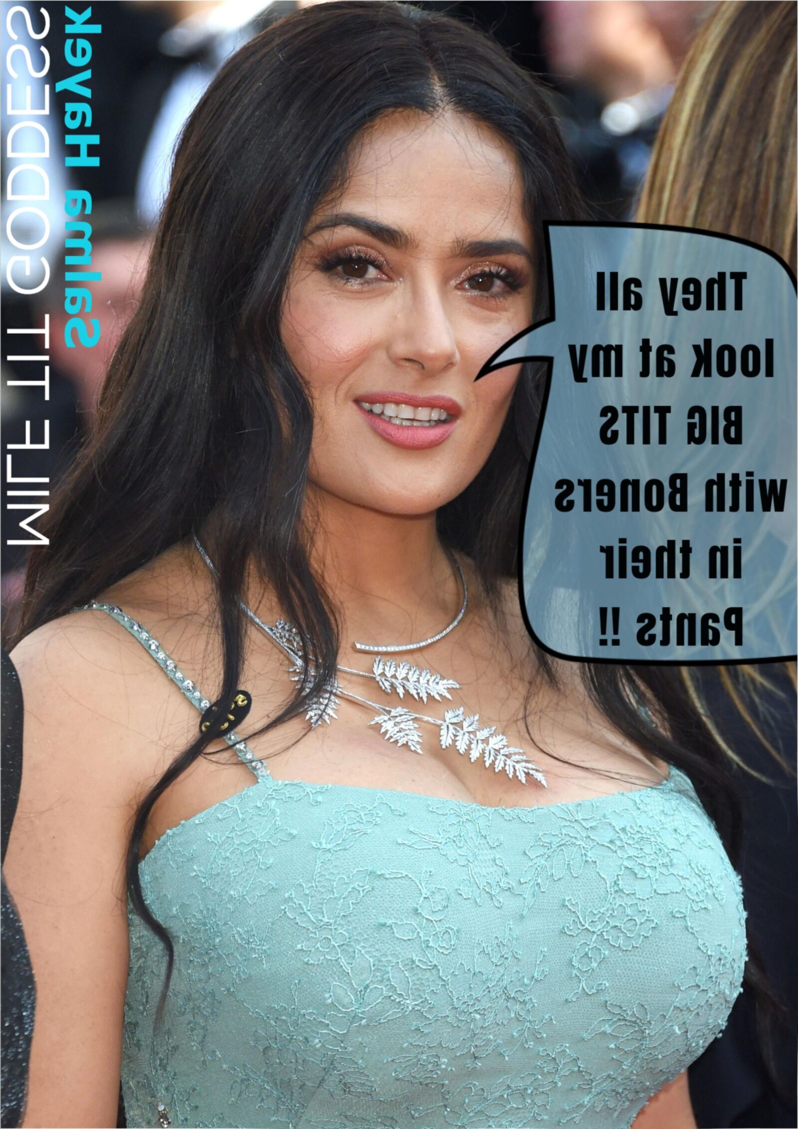 Milf Tit Goddess Salma Hayek, a rainha dos peitos grandes
