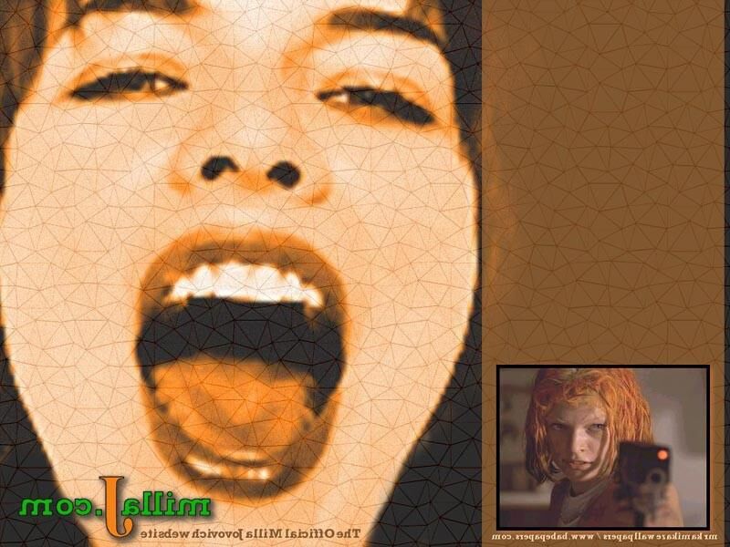 初期のミラ・ジョヴォヴィッチ
