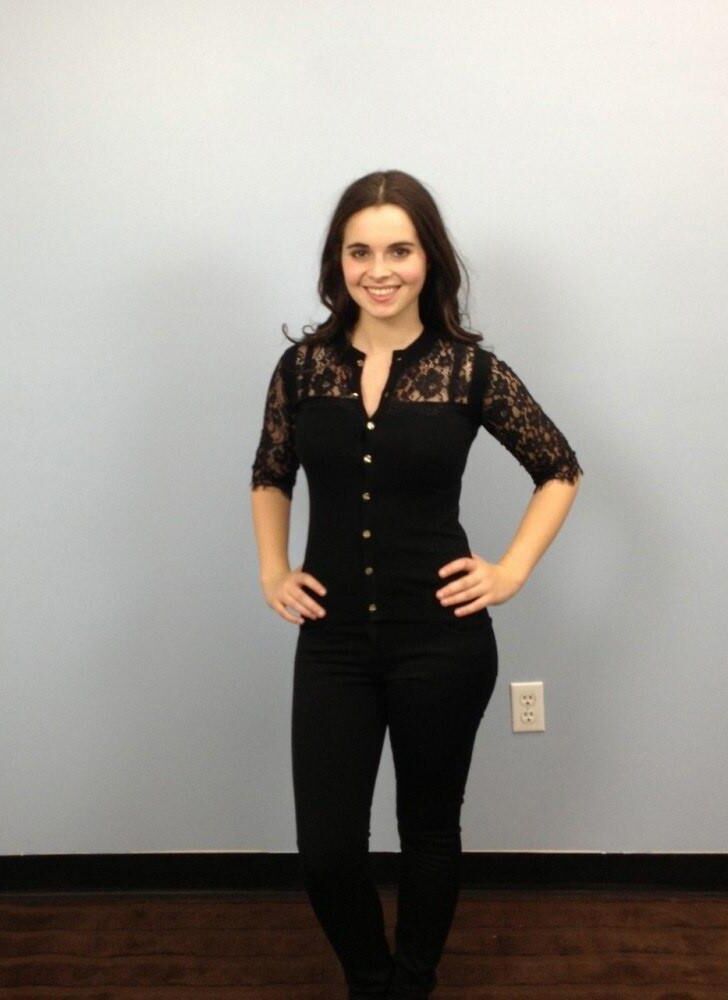 Vanessa Marano costume fitting 