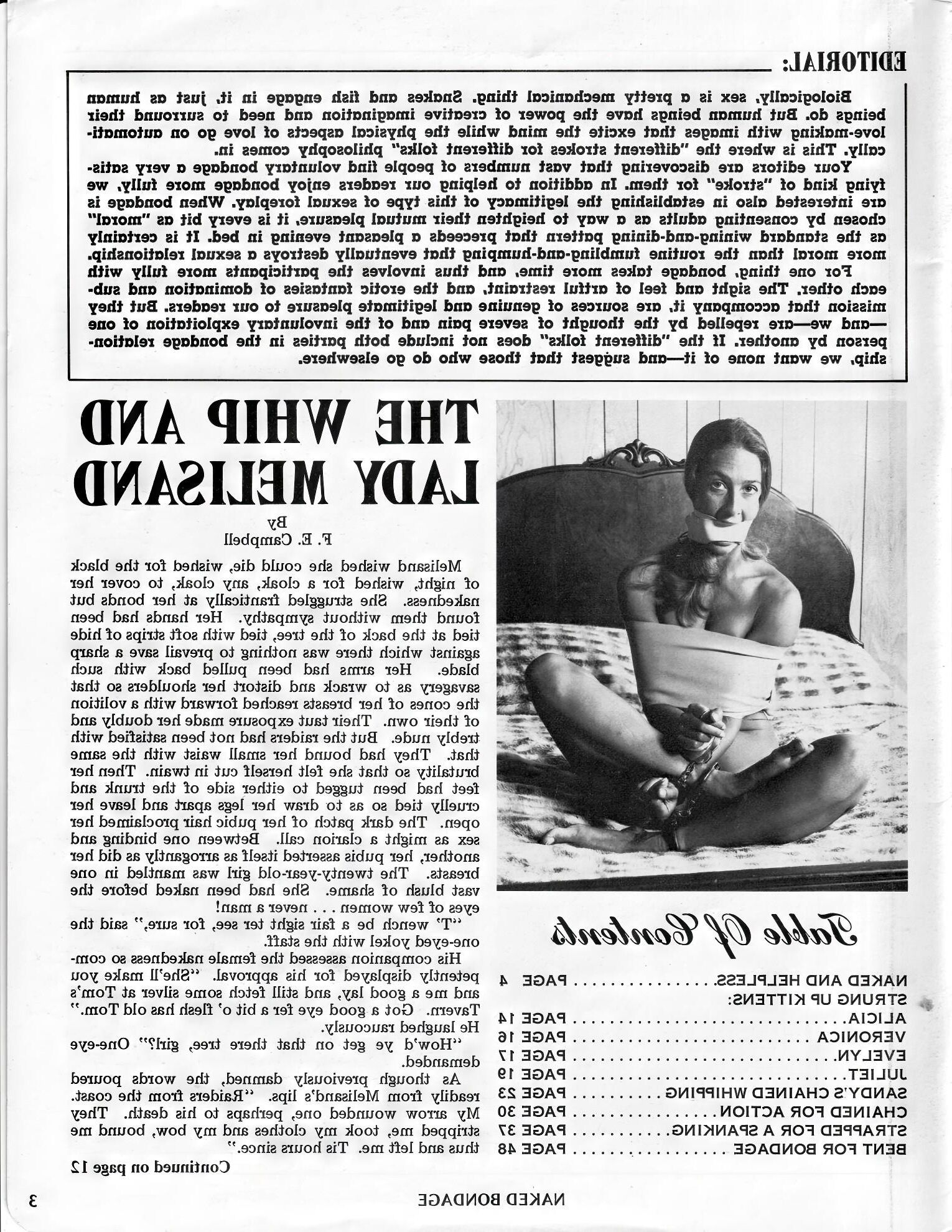 Naked Bondage Volume Number ()