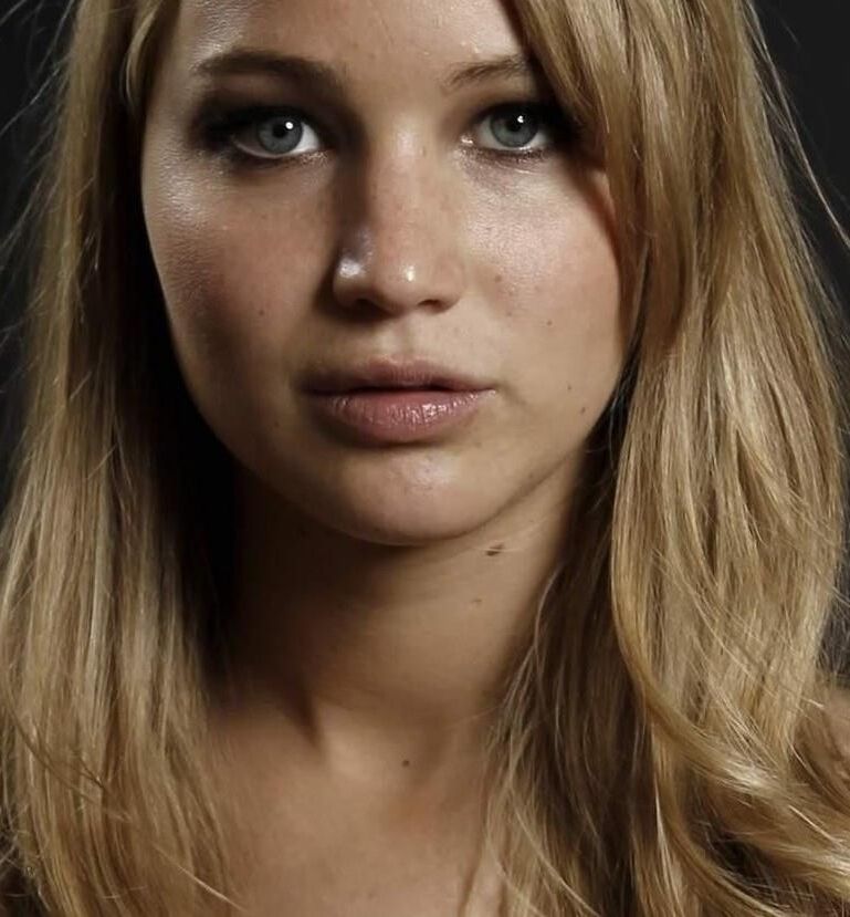 Jennifer Lawrence excitando fotos