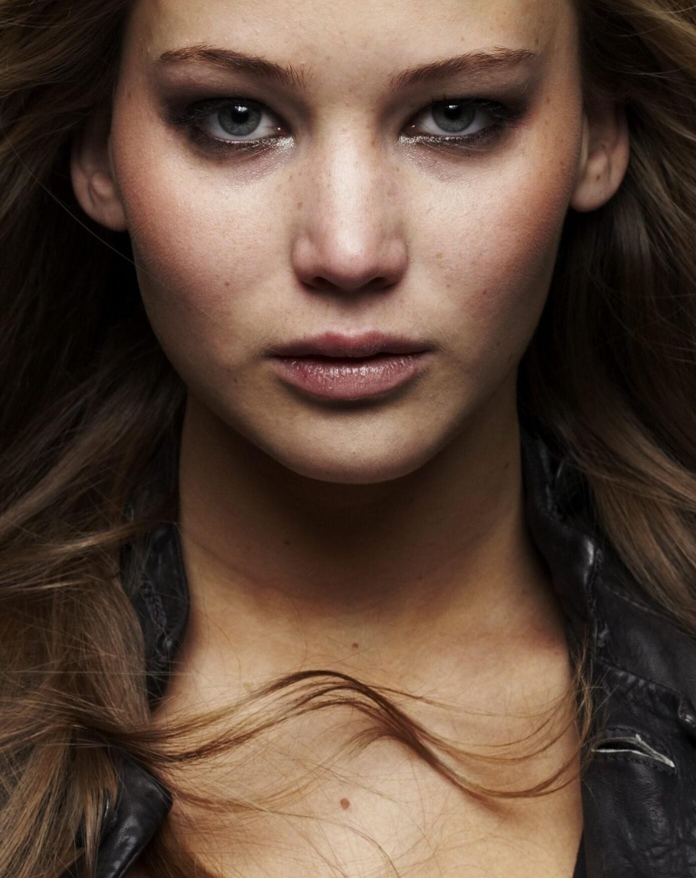 Jennifer Lawrence excitando fotos