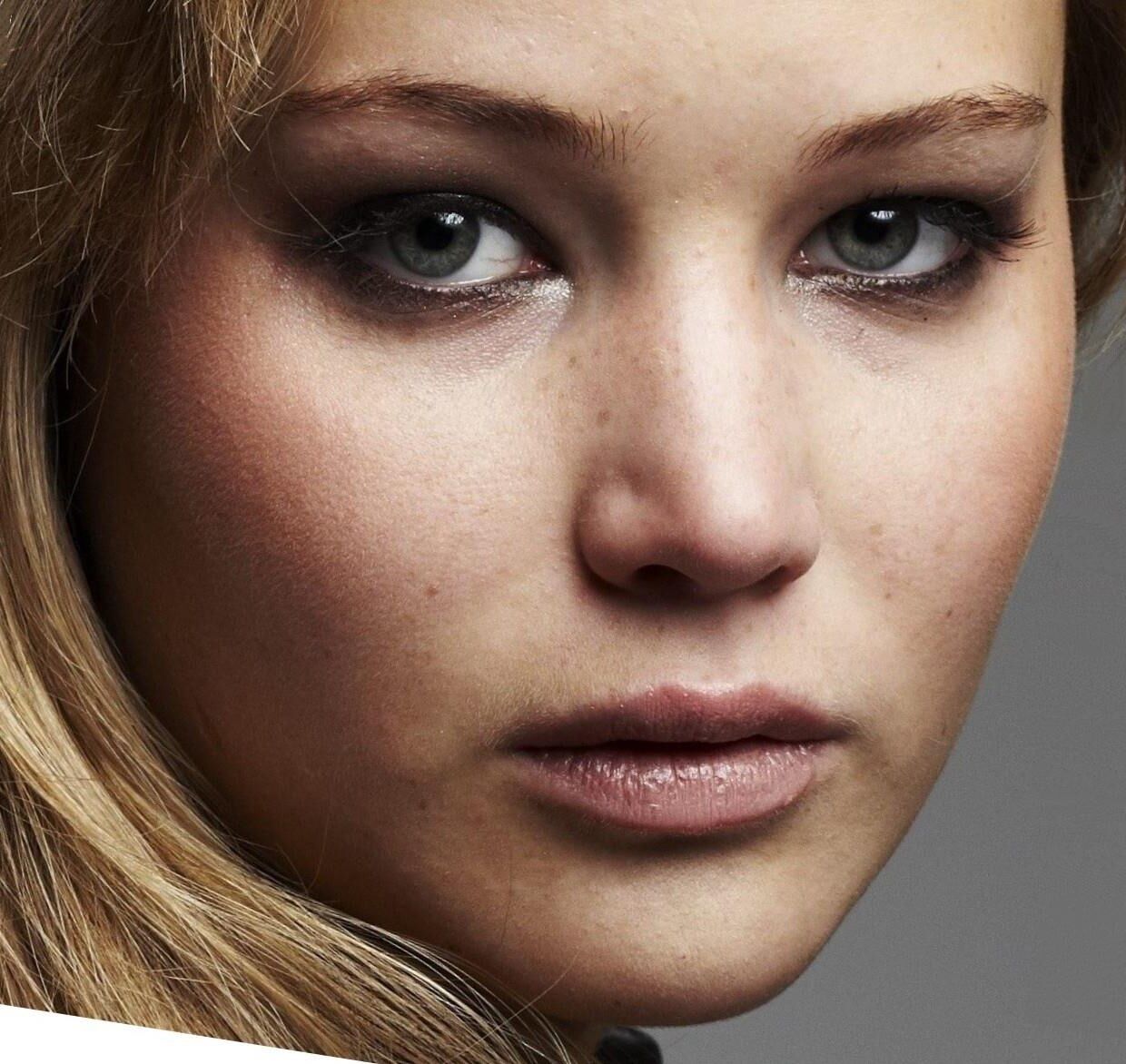 Jennifer Lawrence excitando fotos