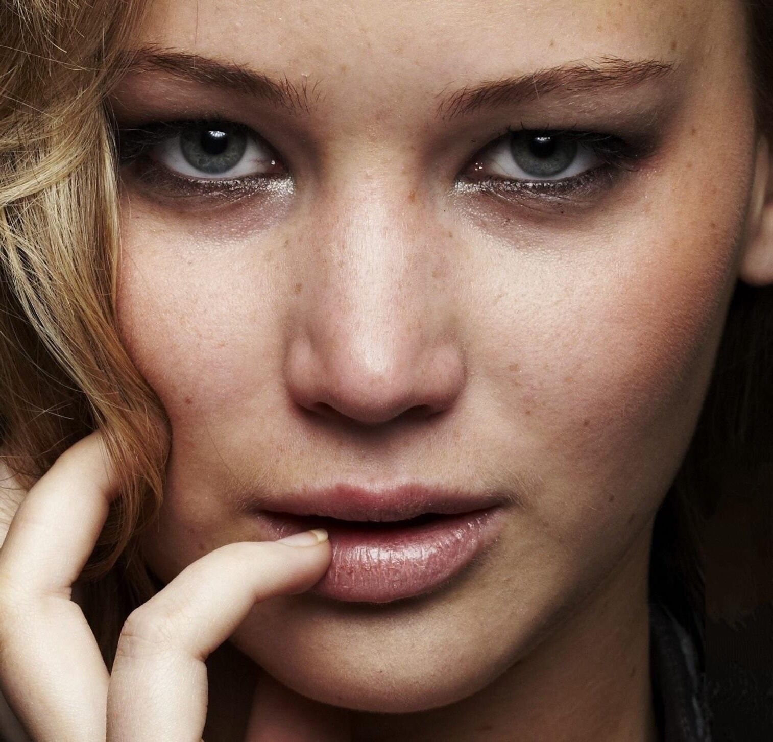 Jennifer Lawrence excitando fotos