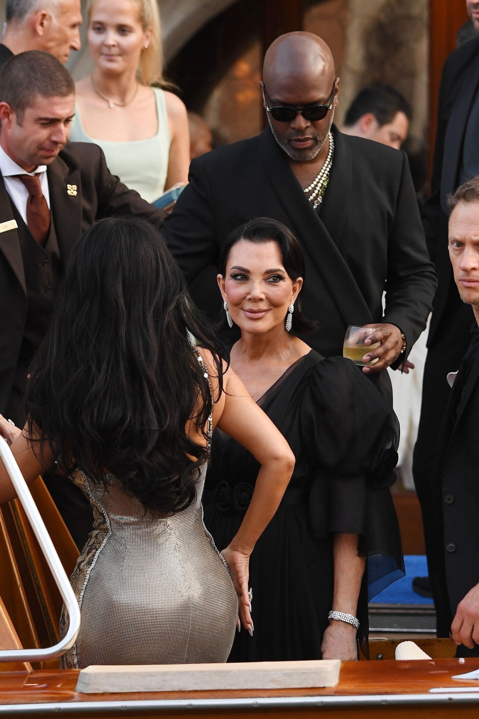 KIM KARDASHIAN Arrives at Jeff Bezos Wedding