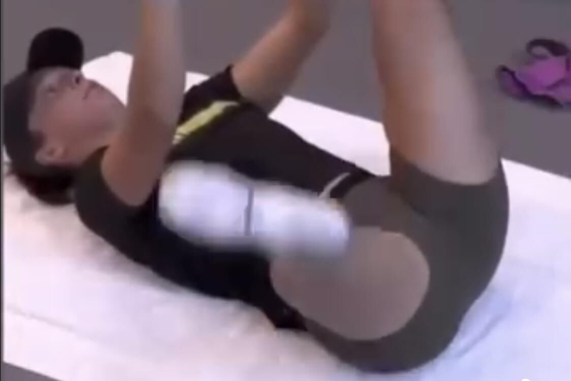 Lustige Zeit sexy Tennis