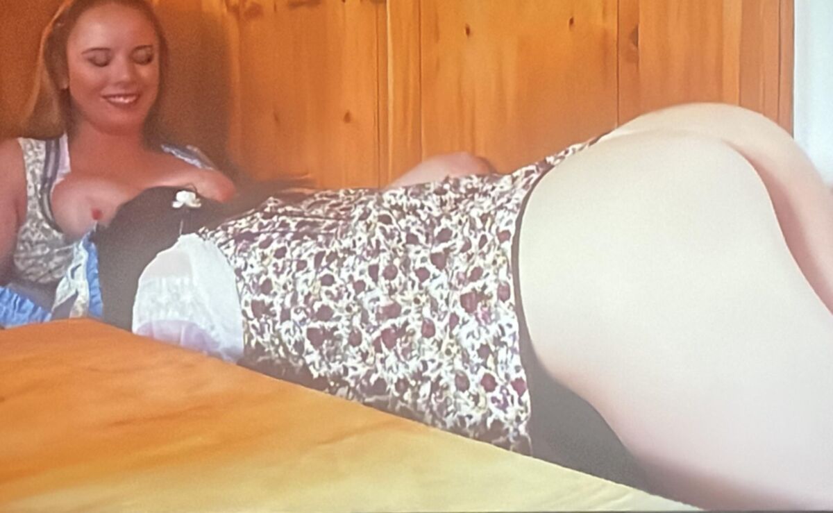 Lustige Zeit sexy Tennis