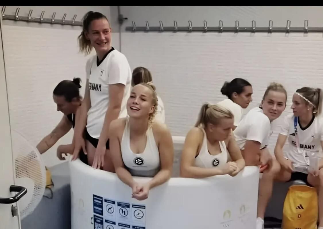 Lustige Zeit sexy Tennis