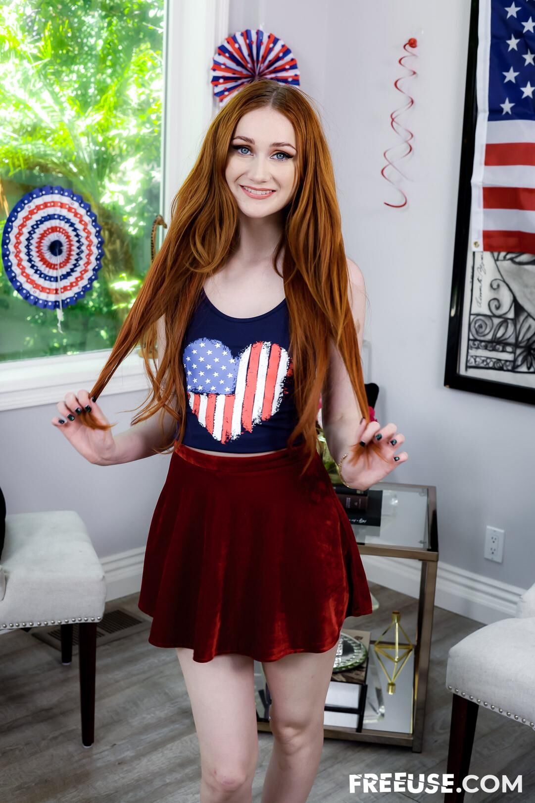 Sophia Locke yo, Scarlet Skies yo Red Hot th of July some
