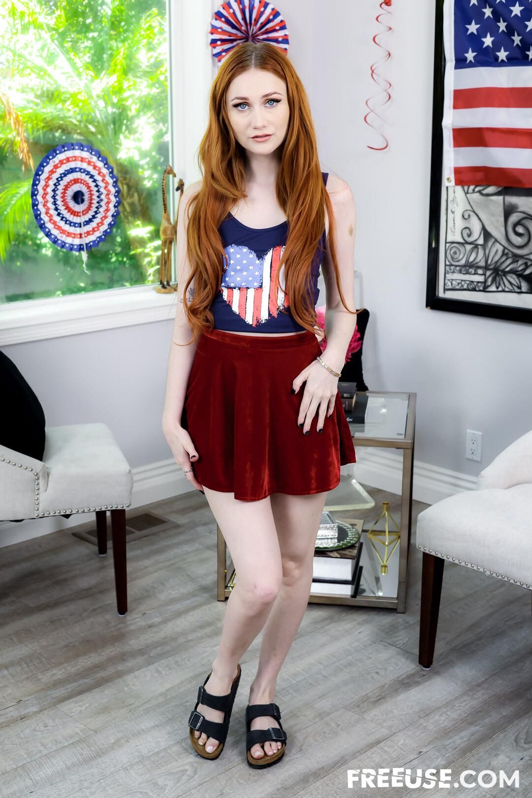 Sophia Locke yo, Scarlet Skies yo Red Hot th of July some