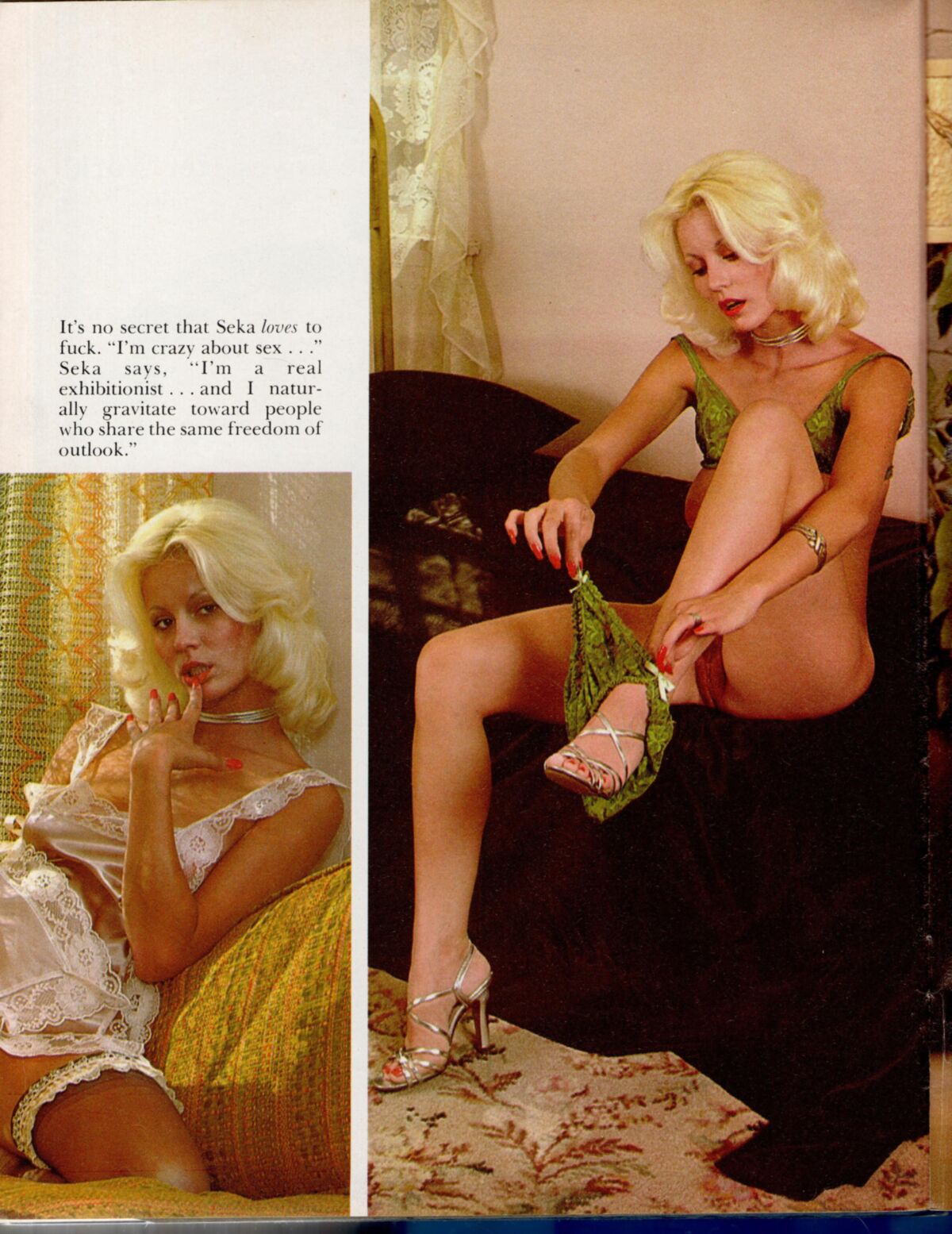 SEKA HARVEY MAG JULY ENHANCED SEKAFANXXX COLLECTION