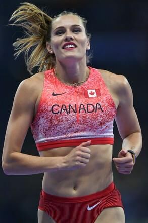 Nude Canadian track and field athlete Alysha Newman 