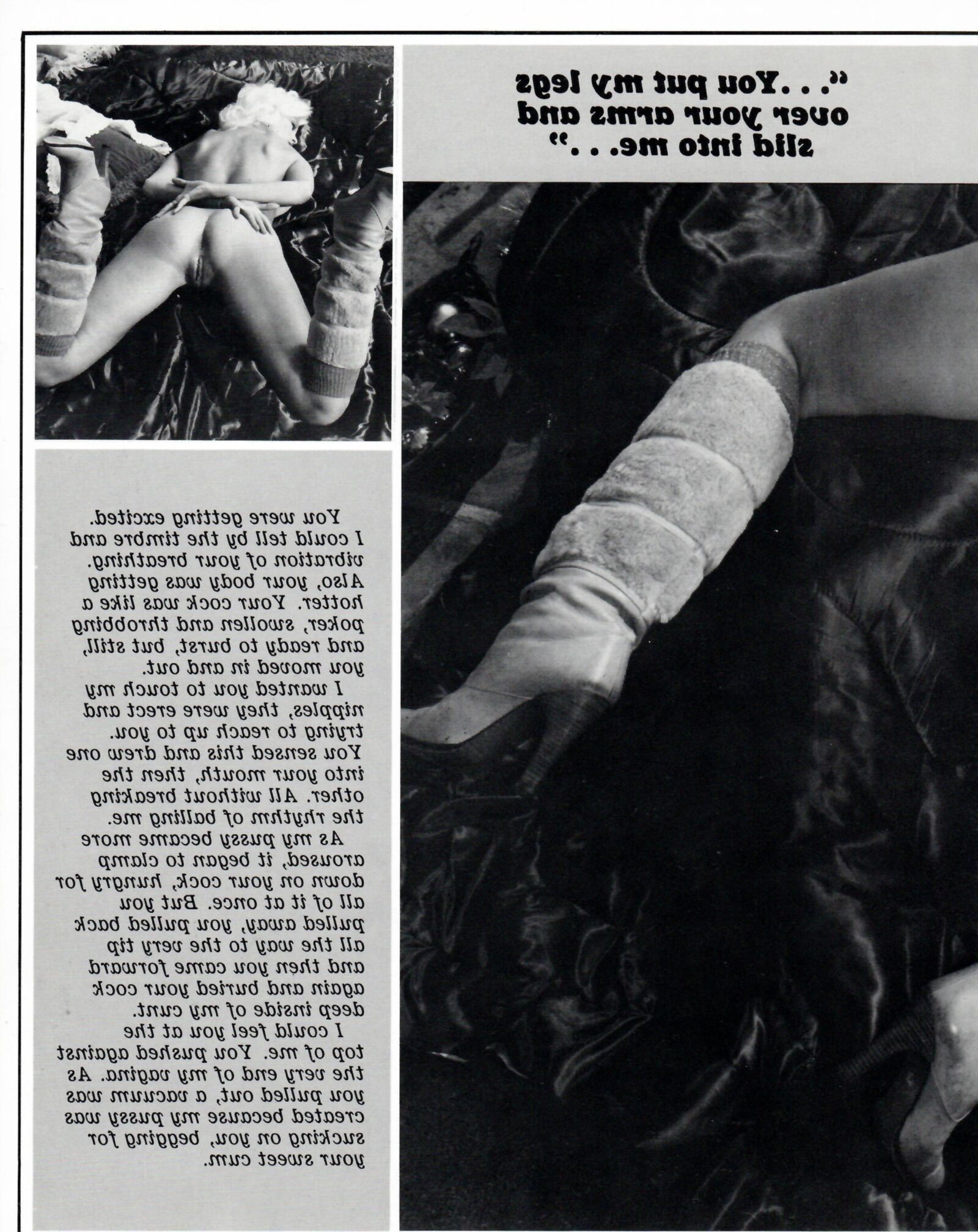 Seka Legs Spread Magazine verbesserte Sekafanxxx Scans