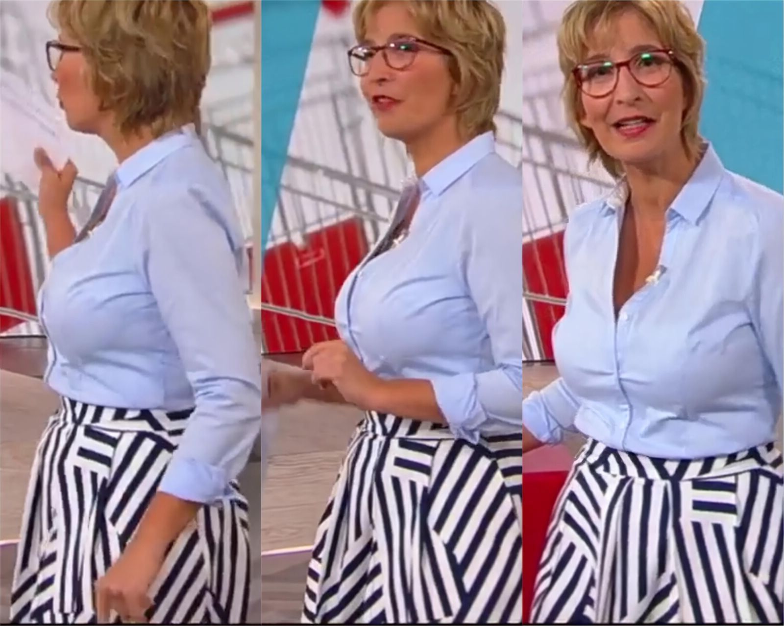 巨乳のドイツのセレブテレビティトレット、ドイツのプロミネートシュランプン