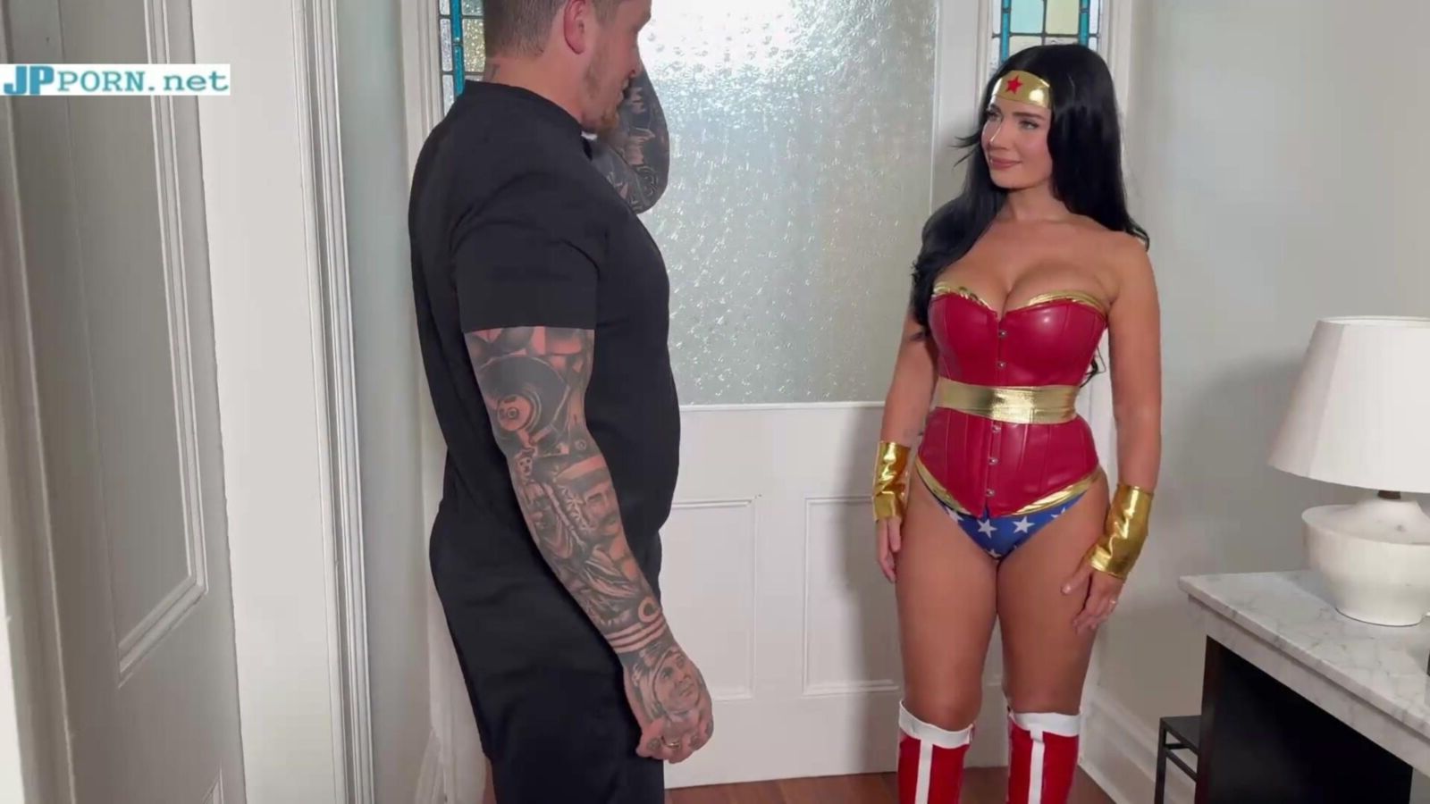 wonder woman shackled 