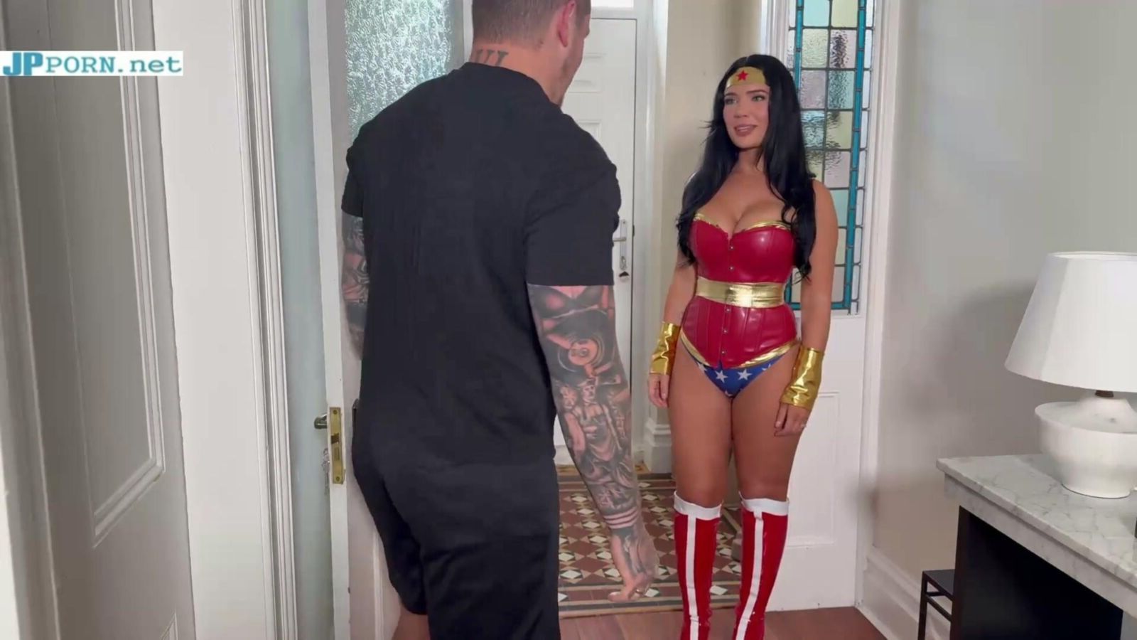 wonder woman shackled 