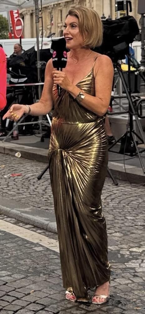 British Sports TV slut Orla Chennaoui looking so sexy and slutty