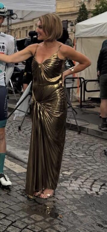 British Sports TV slut Orla Chennaoui looking so sexy and slutty