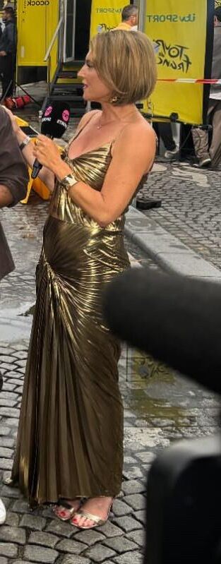 British Sports TV slut Orla Chennaoui looking so sexy and slutty
