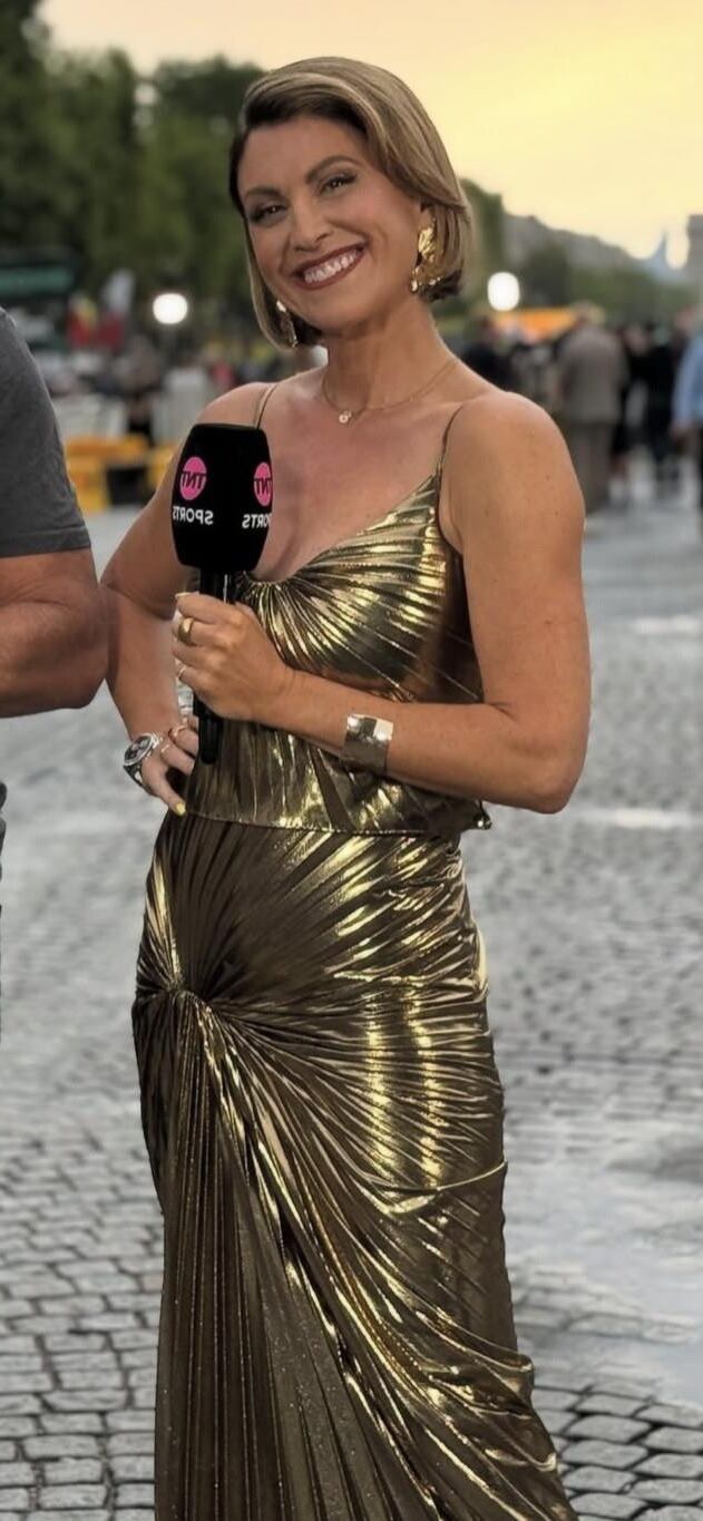 British Sports TV slut Orla Chennaoui looking so sexy and slutty