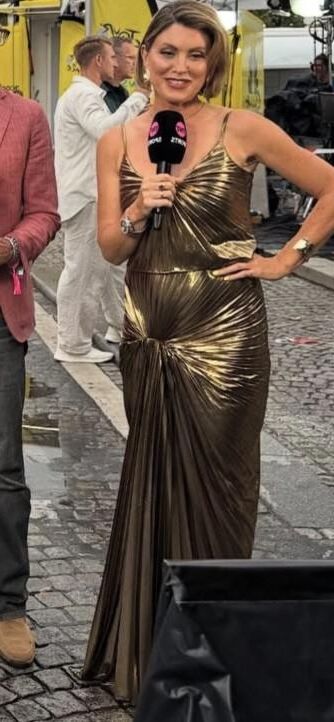 British Sports TV slut Orla Chennaoui looking so sexy and slutty