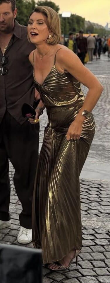 British Sports TV slut Orla Chennaoui looking so sexy and slutty