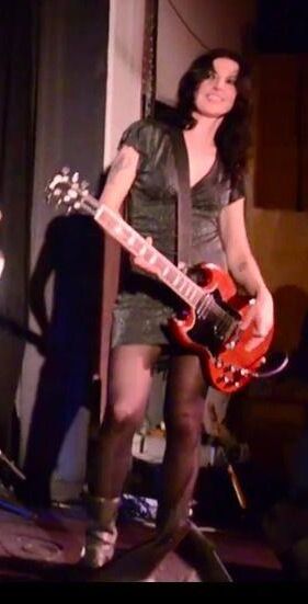 Nude Australian rock singer musician Adalita