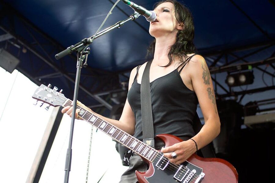 Nude Australian rock singer musician Adalita