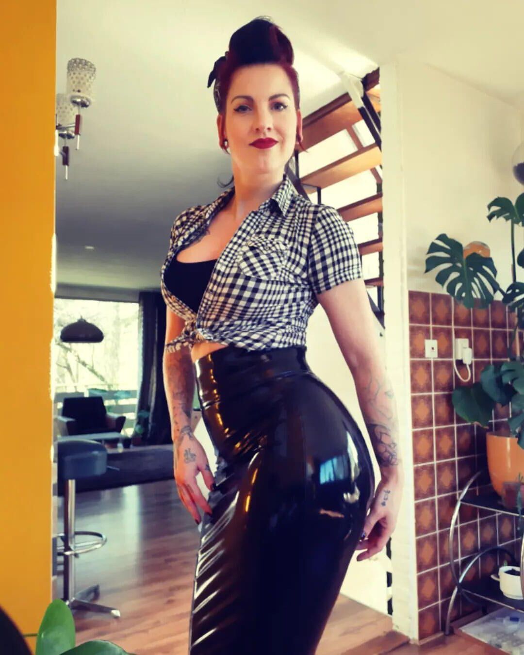 latex fashion new up